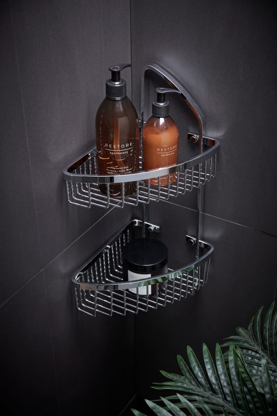 Emit Double corner basket lifestyle Emit Double corner basket lifestyle