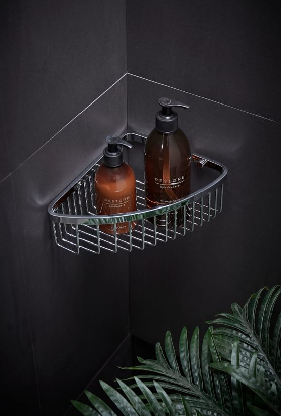 Emit Single corner basket lifestyle Emit Single corner basket lifestyle