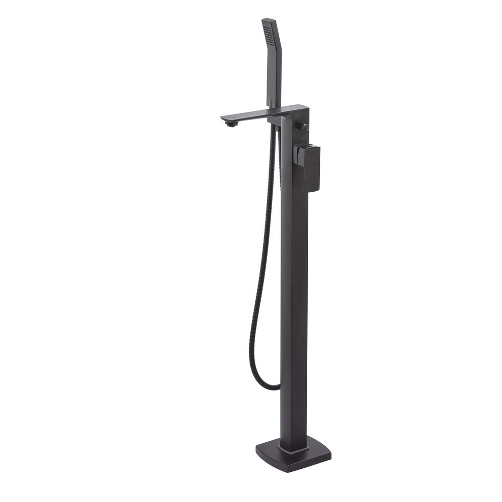 Ergo Freestanding Shower Mixer Black TR1094 slide image Ergo Freestanding Shower Mixer Black TR1094 slide image