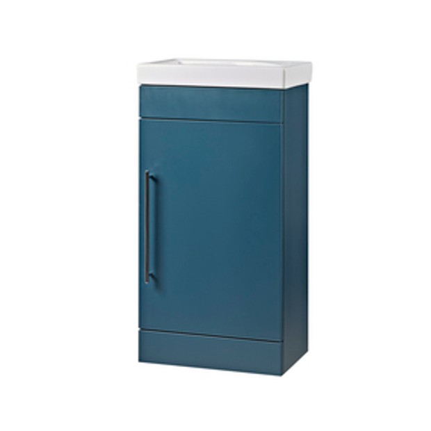 Esta 450 Cloakroom Vanity Unit Derwent Blue 1065091 Esta 450 Cloakroom Vanity Unit Derwent Blue 1065091