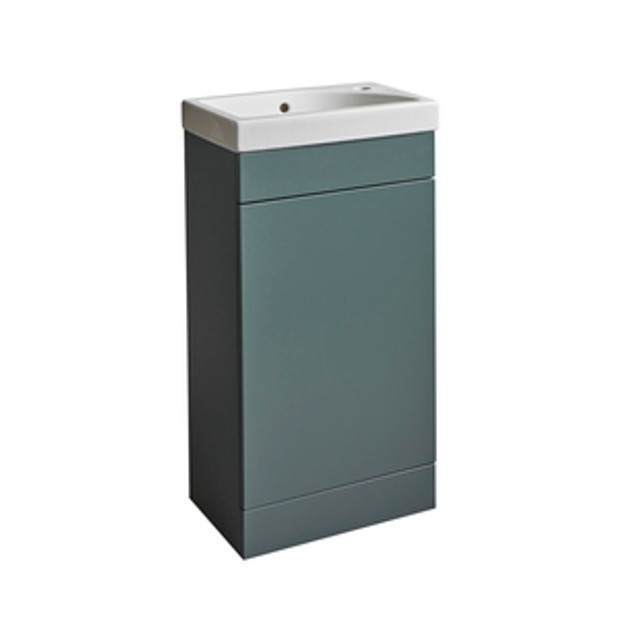 Esta 450 Cloakroom Vanity Unit Juniper Green 1064789 Esta 450 Cloakroom Vanity Unit Juniper Green 1064789