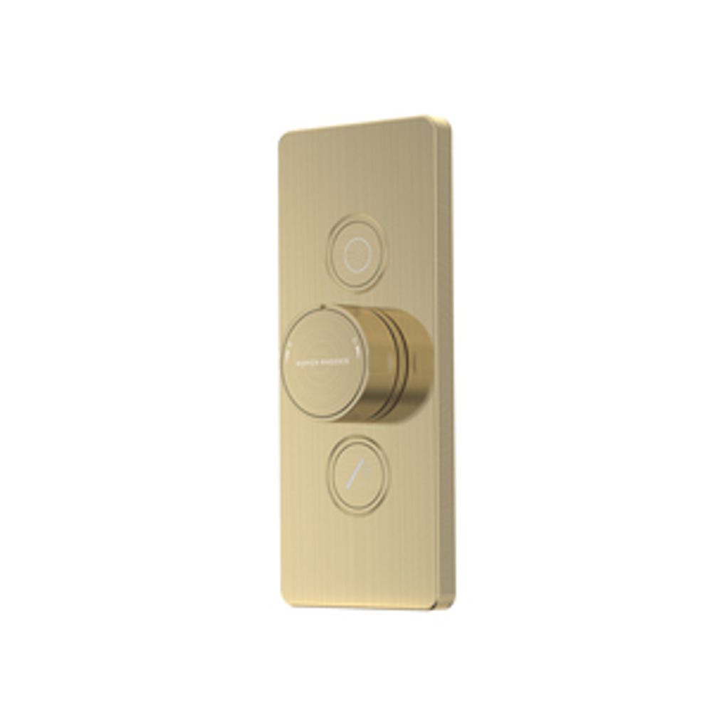 Event Click Dual Function Push Button Shower Valve Brushed Brass 1068526 slide image Event Click Dual Function Push Button Shower Valve Brushed Brass 1068526 slide image