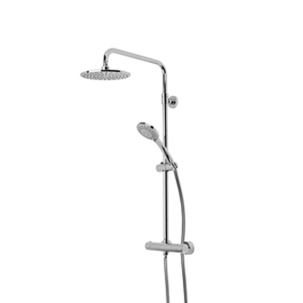 Event Round Dual Function Diverter Shower System 1065945 Event Round Dual Function Diverter Shower System 1065945
