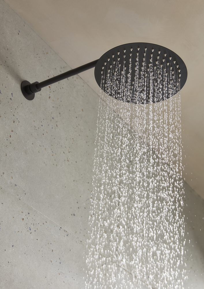 Event Click Black Shower Head Water On Lifestyle slide image Event Click Black Shower Head Water On Lifestyle slide image