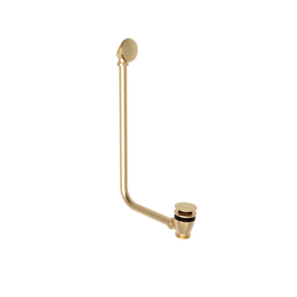 Exposed Overflow Kit With Click Waste Brushed Brass 1065517 slide image Exposed Overflow Kit With Click Waste Brushed Brass 1065517 slide image