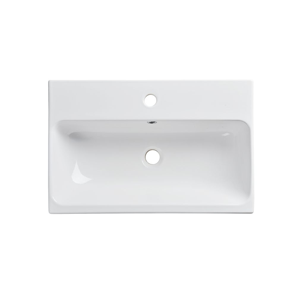 600mm single tap hole bathroom basin sink slide image 600mm single tap hole bathroom basin sink slide image