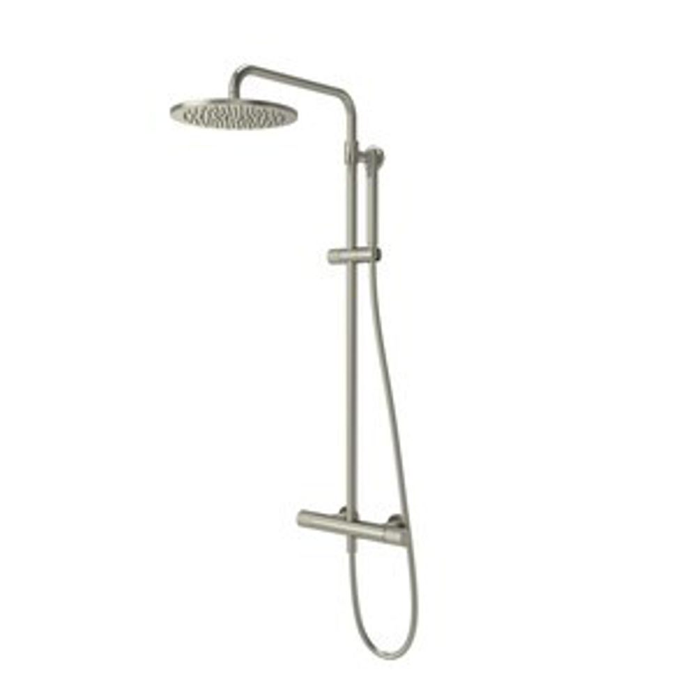 Faber Dual Function Bar Shower System Brushed Nickel 1102723 slide image Faber Dual Function Bar Shower System Brushed Nickel 1102723 slide image