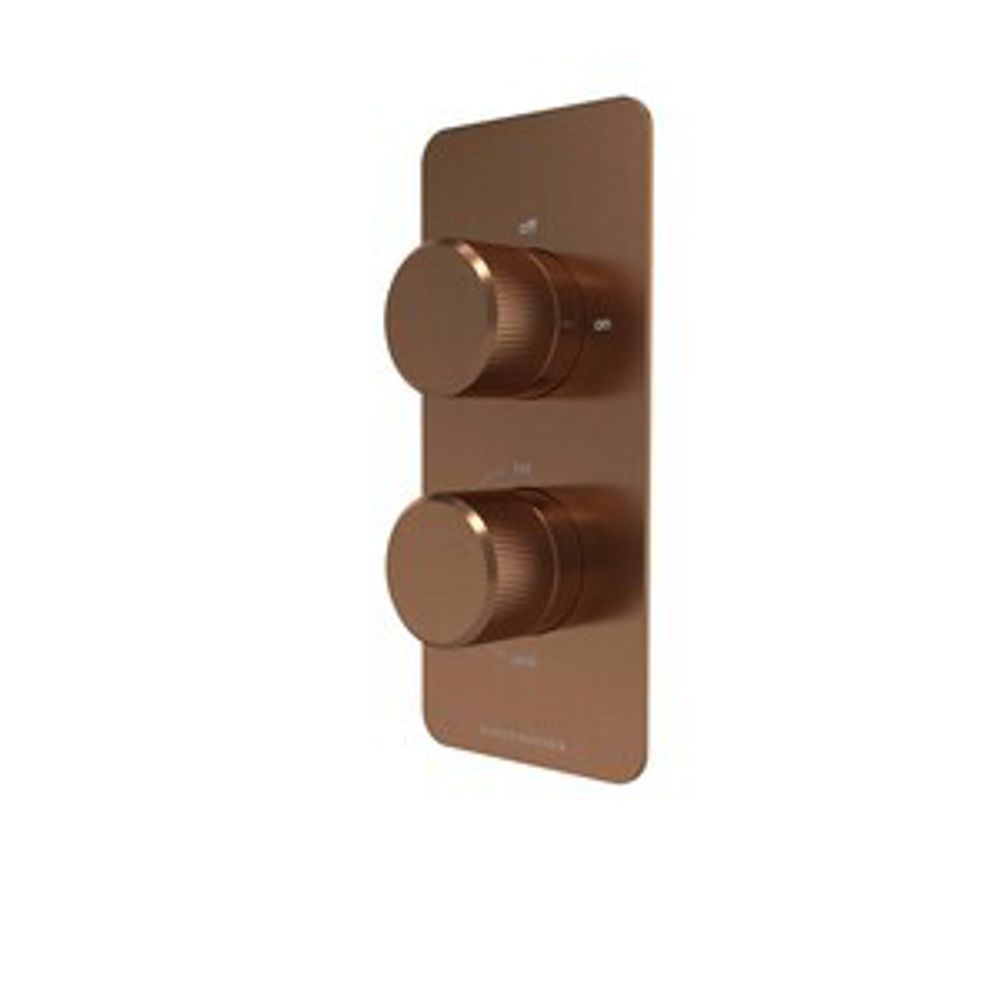 Faber Dual Function Shower Valve Brushed Bronze 1102675 slide image Faber Dual Function Shower Valve Brushed Bronze 1102675 slide image
