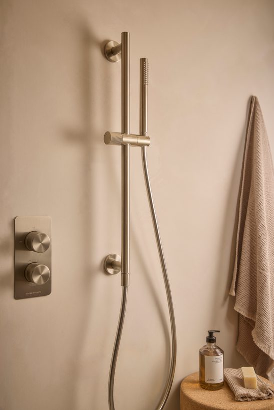 Faber Brushed Nickel Duel Function Overhead Shower Lifestyle 4 Faber Brushed Nickel Duel Function Overhead Shower Lifestyle 4