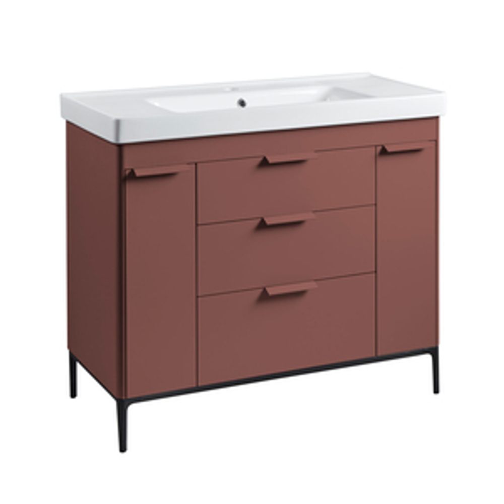 Fairmont 1000 Freestanding Vanity Unit Terra 1064928 slide image Fairmont 1000 Freestanding Vanity Unit Terra 1064928 slide image