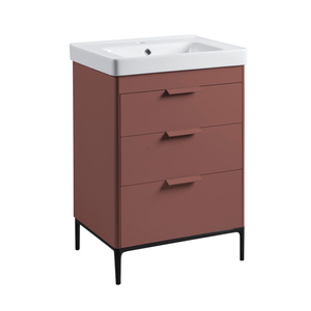 Fairmont 600 Freestanding Vanity Unit Terra 1065611 slide image Fairmont 600 Freestanding Vanity Unit Terra 1065611 slide image