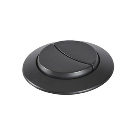 Black Flush Button