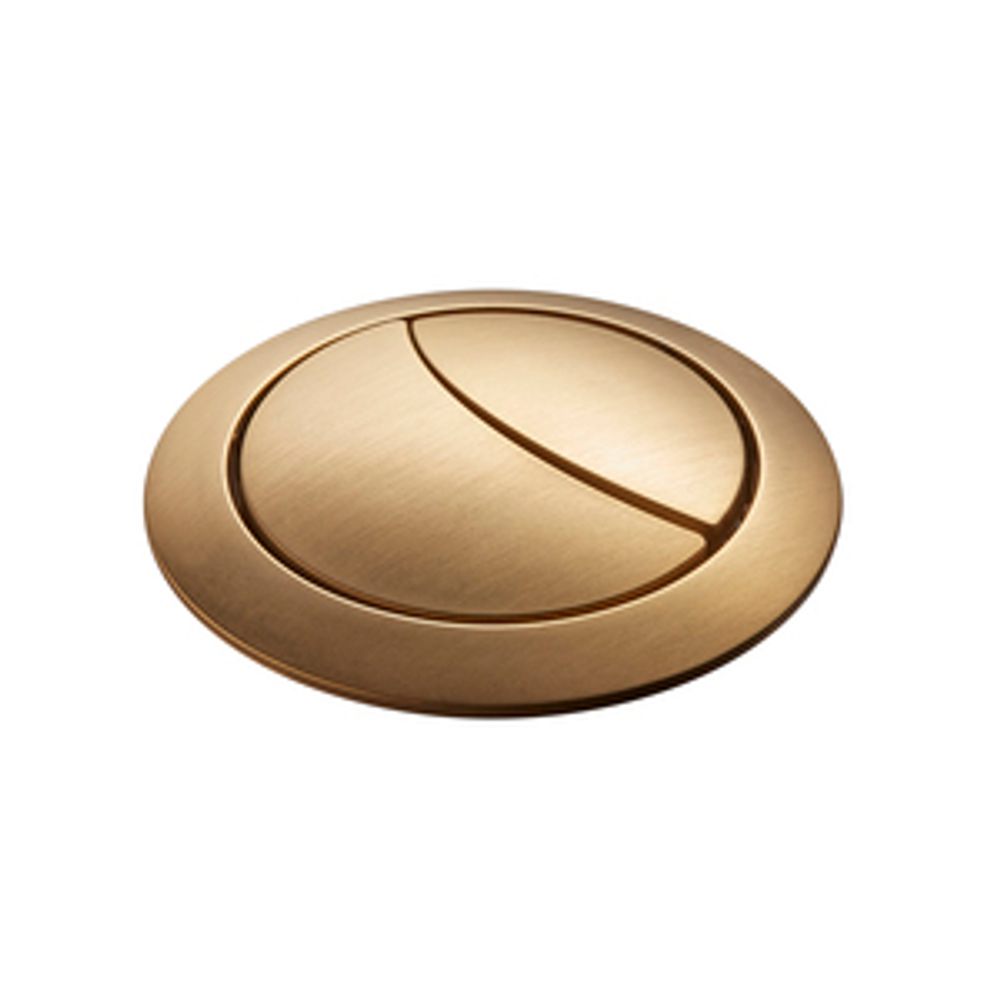 Flush Button Upgrade for Coast Brushed Brass 1035101 slide image Flush Button Upgrade for Coast Brushed Brass 1035101 slide image