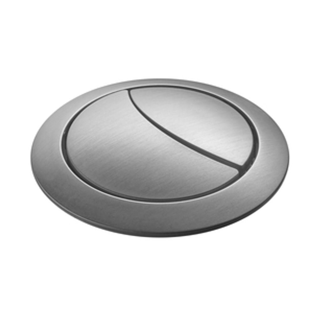 Replacement Flush Button D48mm Brushed Nickel 1035103 slide image Replacement Flush Button D48mm Brushed Nickel 1035103 slide image