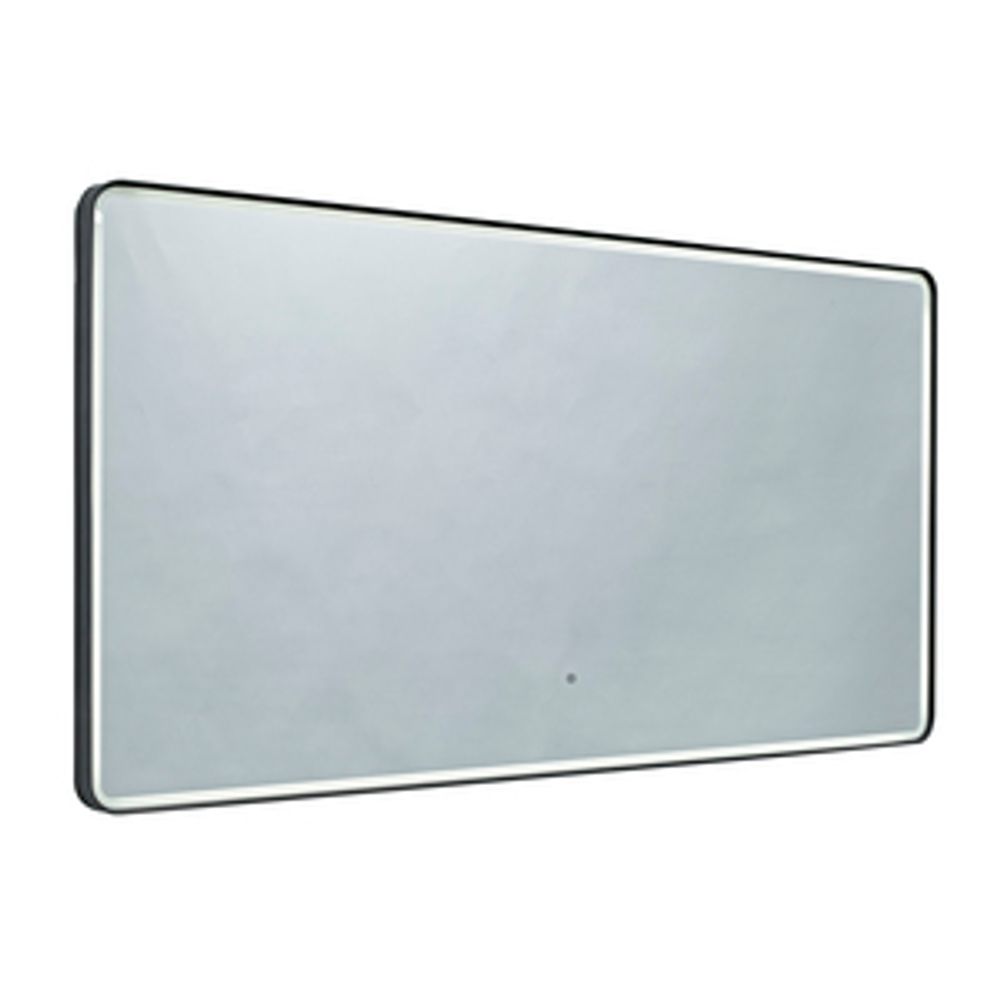 Frame 1200mm Rectangular Bathroom Mirror Black 1064663 slide image Frame 1200mm Rectangular Bathroom Mirror Black 1064663 slide image