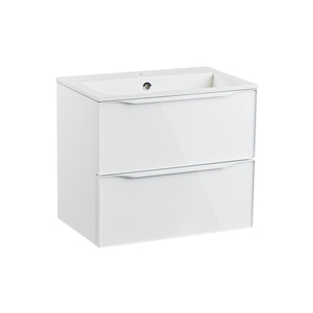 Frame 600 Wall Hung Vanity Unit Gloss White 1064586 Frame 600 Wall Hung Vanity Unit Gloss White 1064586