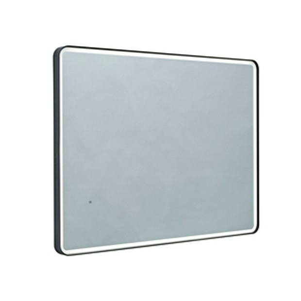 Frame 600mm Rectangular Bathroom Mirror Black 1065034 Frame 600mm Rectangular Bathroom Mirror Black 1065034