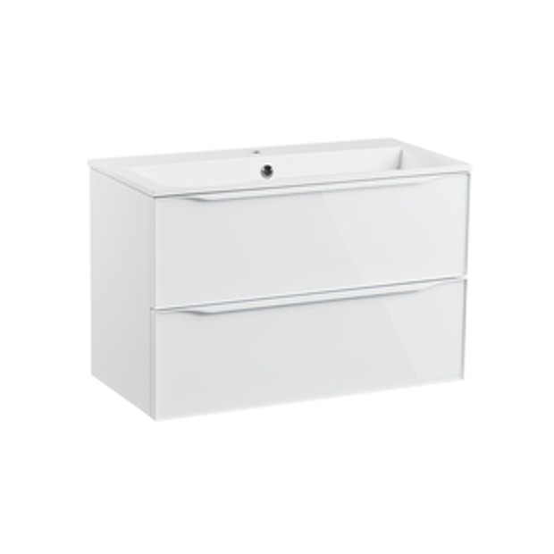 Frame 800 Wall Hung Vanity Unit Gloss White 1064553 Frame 800 Wall Hung Vanity Unit Gloss White 1064553