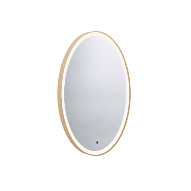 Frame Brushed Brass Oval FR50 VB Frame Brushed Brass Oval FR50 VB