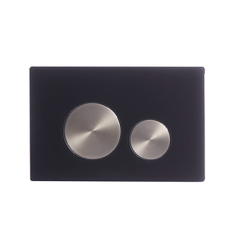 Glass Flush Plate With Copper Nickel Buttons 1066319 slide image Glass Flush Plate With Copper Nickel Buttons 1066319 slide image