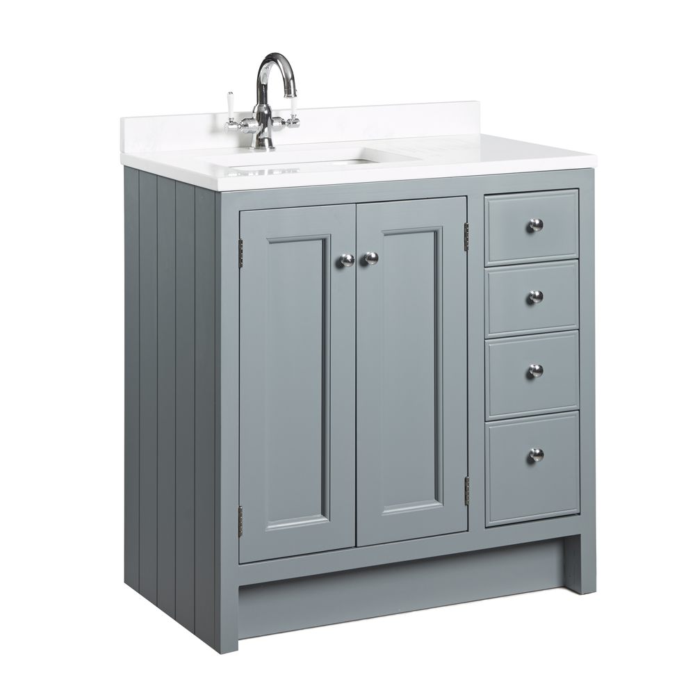 Fhmom Roper Rhodes Hampton 800 Underslung Vanity Unit | Bathroom Furniture | Roper Rhodes