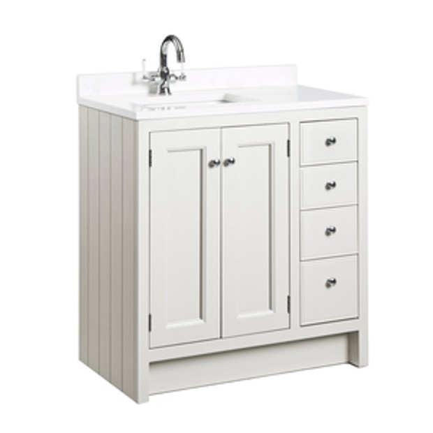 Hampton 800 Underslung Basin Vanity Unit Matt Chalk White 1064392 Hampton 800 Underslung Basin Vanity Unit Matt Chalk White 1064392