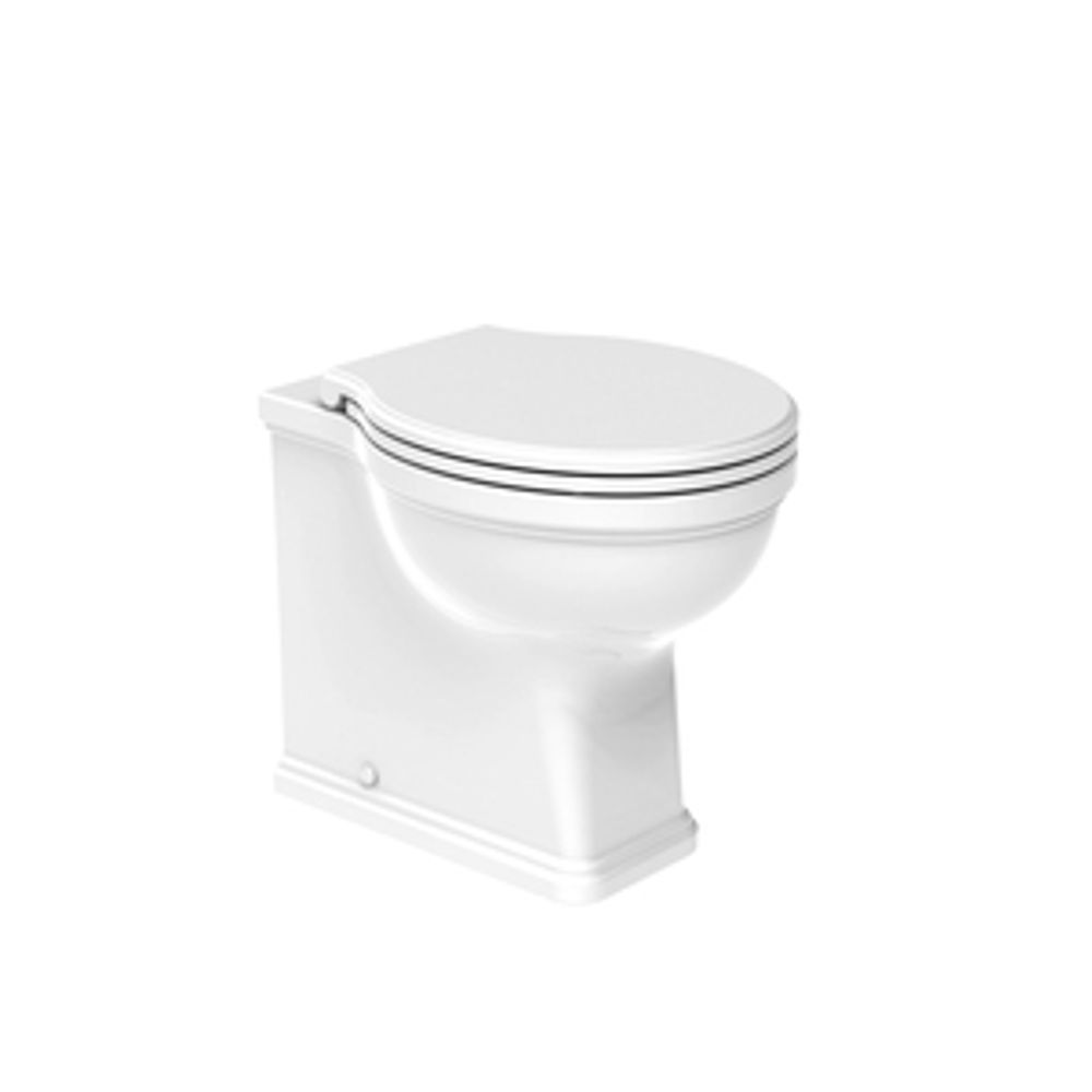 Hampton Back To Wall Pan Semi Comfort 1070473 slide image Hampton Back To Wall Pan Semi Comfort 1070473 slide image