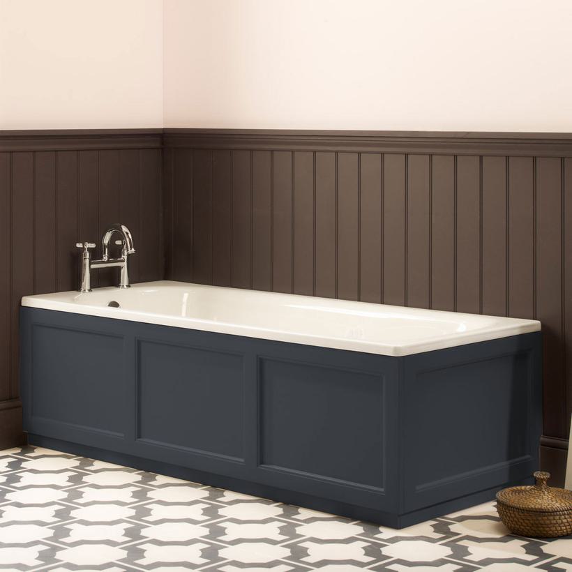 traditional slate grey bath panel