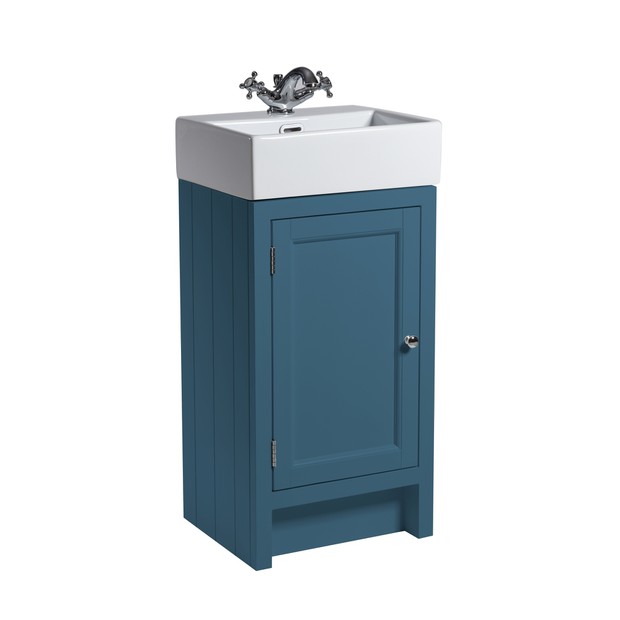 Hampton cloakroom basin unit Derwent Blue Hampton cloakroom basin unit Derwent Blue
