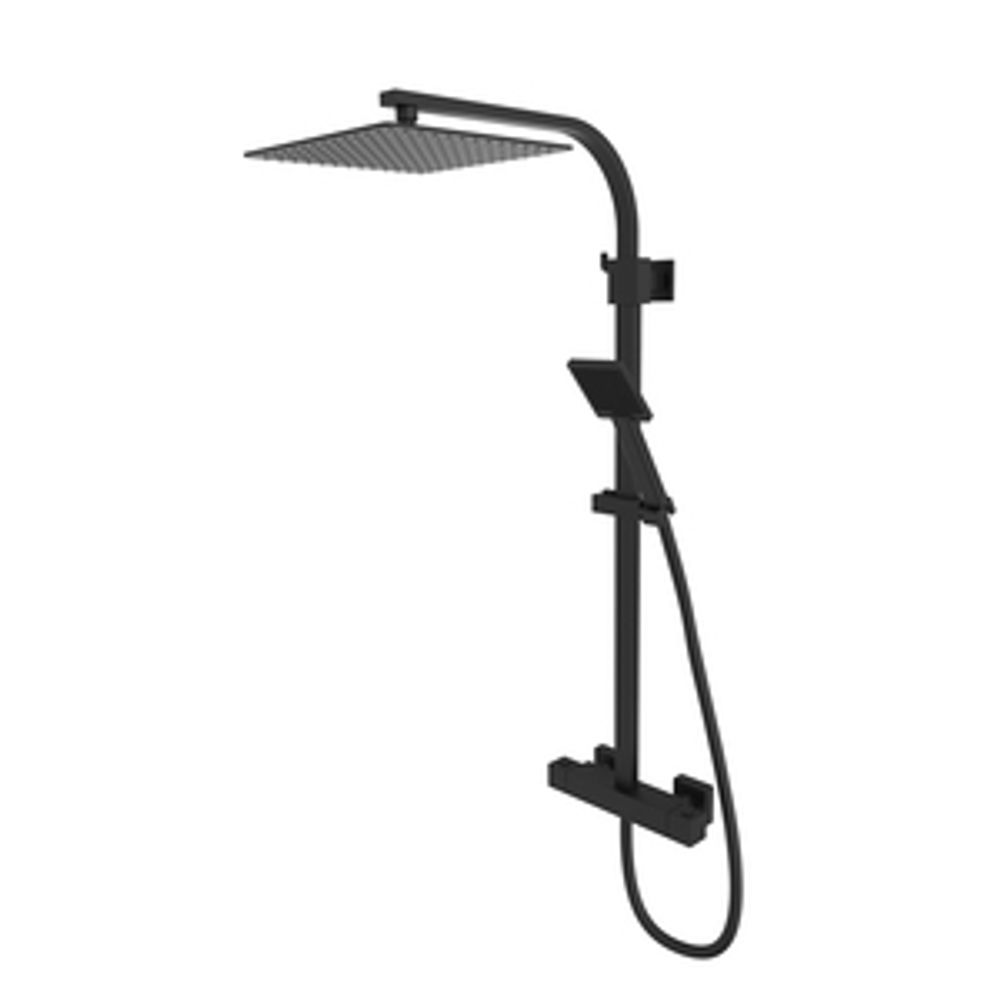 Index Dual Function Bar Shower System Matt Black 1065292 slide image Index Dual Function Bar Shower System Matt Black 1065292 slide image