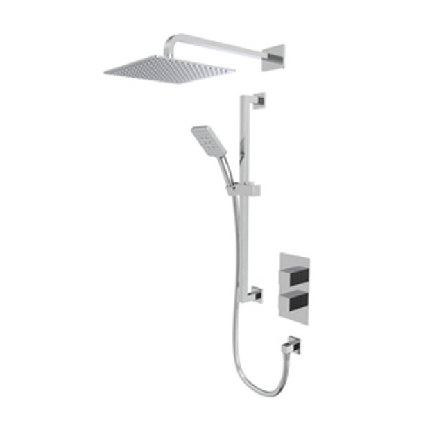 Index Dual Function Shower System With Riser Kit And Overhead Shower Chrome 1064194 Index Dual Function Shower System With Riser Kit And Overhead Shower Chrome 1064194