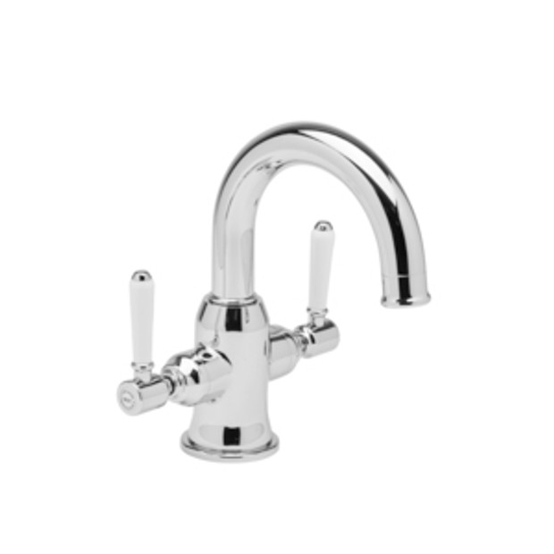 Keswick Basin Mixer With Click Waste Chrome 1064620 Keswick Basin Mixer With Click Waste Chrome 1064620