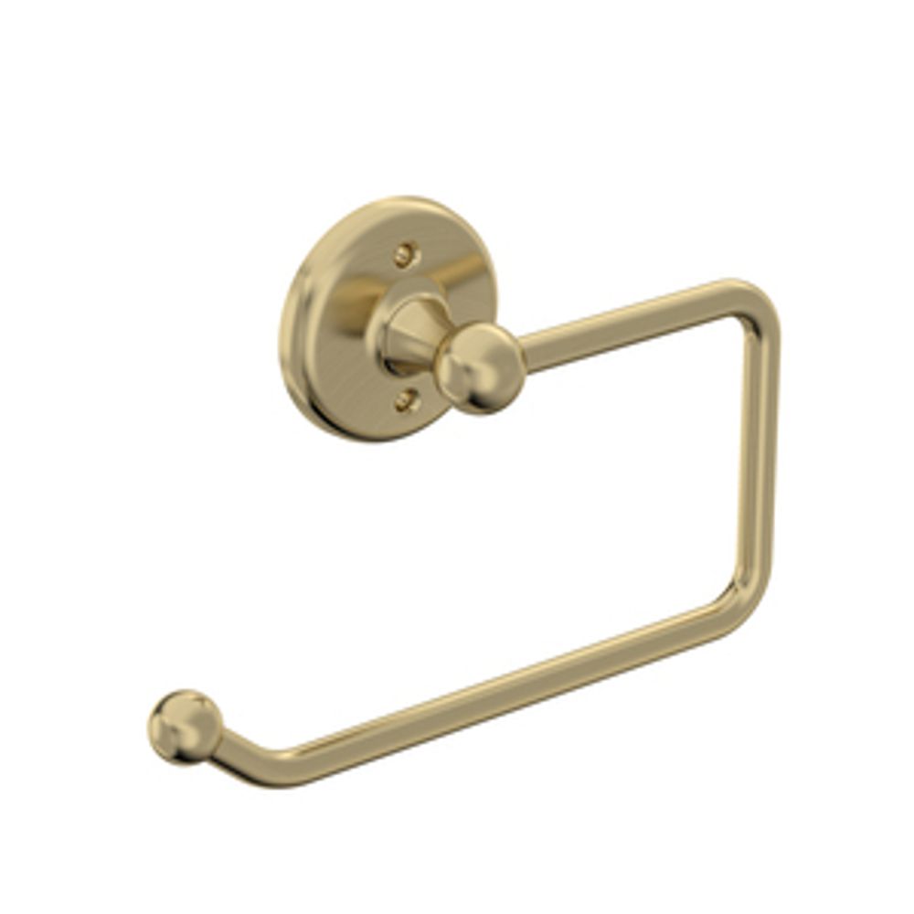 Keswick Toilet Roll Holder Timeless Brushed Brass 1065185 slide image Keswick Toilet Roll Holder Timeless Brushed Brass 1065185 slide image