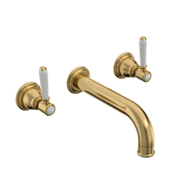 Keswick Wall Mounted Mixer Timeless Brushed Brass 1065570 Keswick Wall Mounted Mixer Timeless Brushed Brass 1065570