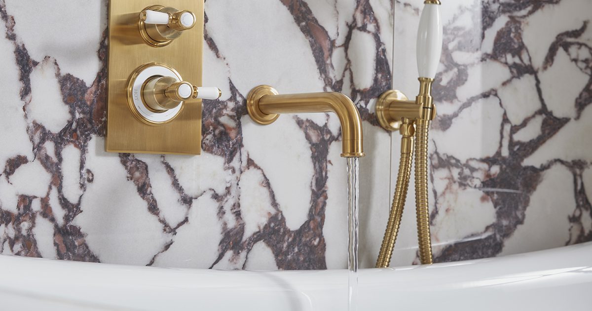 Roper Rhodes Portrait Keswick Dual Function Concealed Shower System With Bath Spout… | Roper ...