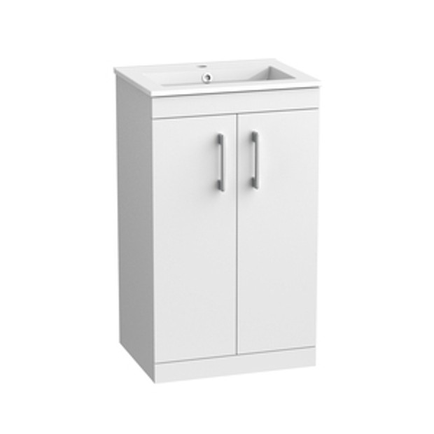 Kew 500 Freestanding Unit Gloss White 1136299 Kew 500 Freestanding Unit Gloss White 1136299