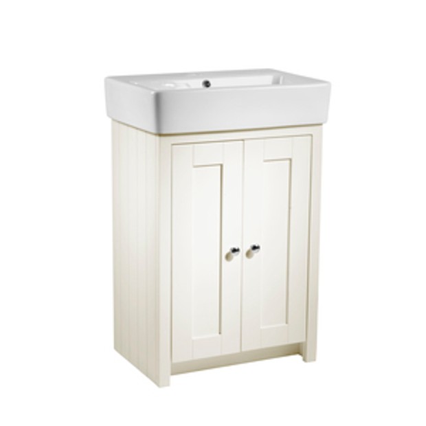 Lansdown 575 Freestanding Unit Matt Linen White 1064253 Lansdown 575 Freestanding Unit Matt Linen White 1064253