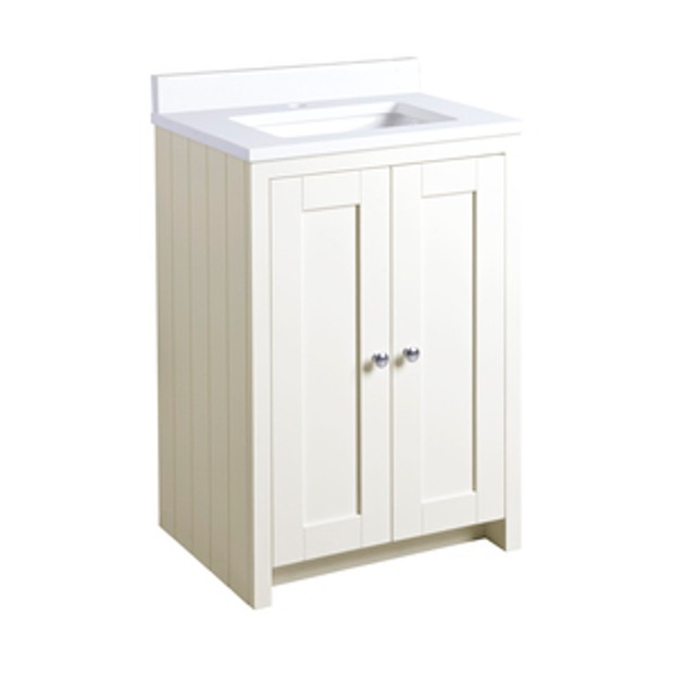 Lansdown 600 Underslung Unit Matt Linen White 1064689 Lansdown 600 Underslung Unit Matt Linen White 1064689
