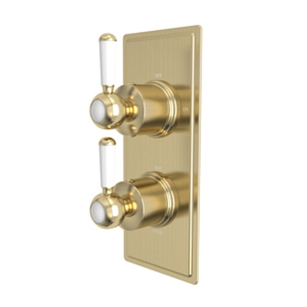 Lansdown Dual Function Shower Valve Brushed Brass 1065254 Lansdown Dual Function Shower Valve Brushed Brass 1065254