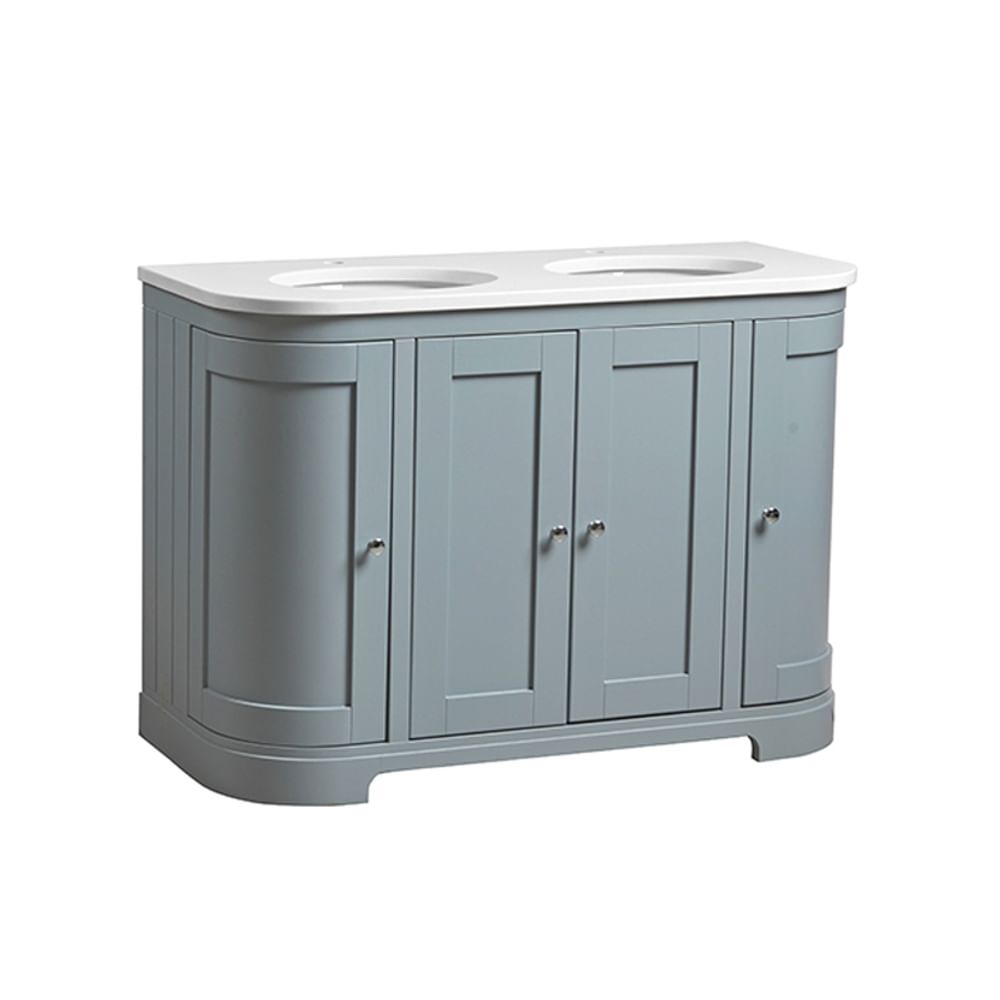 Lansdown 1200mm underslung unit 2 basin mineral blue LAN1200 C MB jpg slide image Lansdown 1200mm underslung unit 2 basin mineral blue LAN1200 C MB jpg slide image