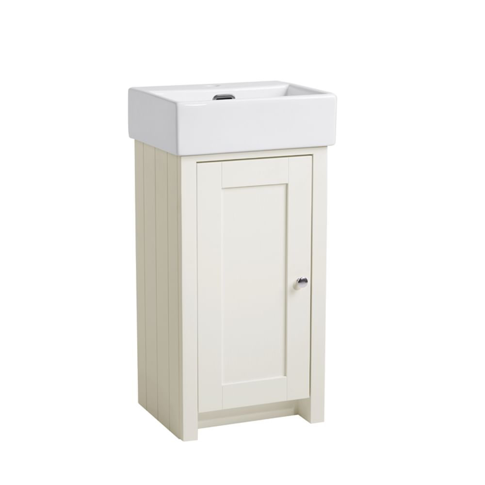 Lansdown Cloakroom unit linen white LAN400 C LW 2 slide image Lansdown Cloakroom unit linen white LAN400 C LW 2 slide image