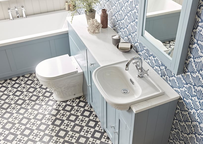 Lansdown Standard Depth SCT basin and back to wall WC furniture run v1 Lansdown Standard Depth SCT basin and back to wall WC furniture run v1
