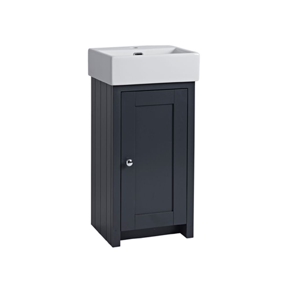 Lansdown cloakroom unit dark grey matt LAN400 C DGM jpg slide image Lansdown cloakroom unit dark grey matt LAN400 C DGM jpg slide image