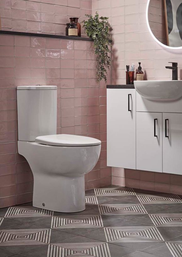 Faber Roper Rhodes Tavistock Bathrooms | Loft Open Back Close Coupled WC Pan