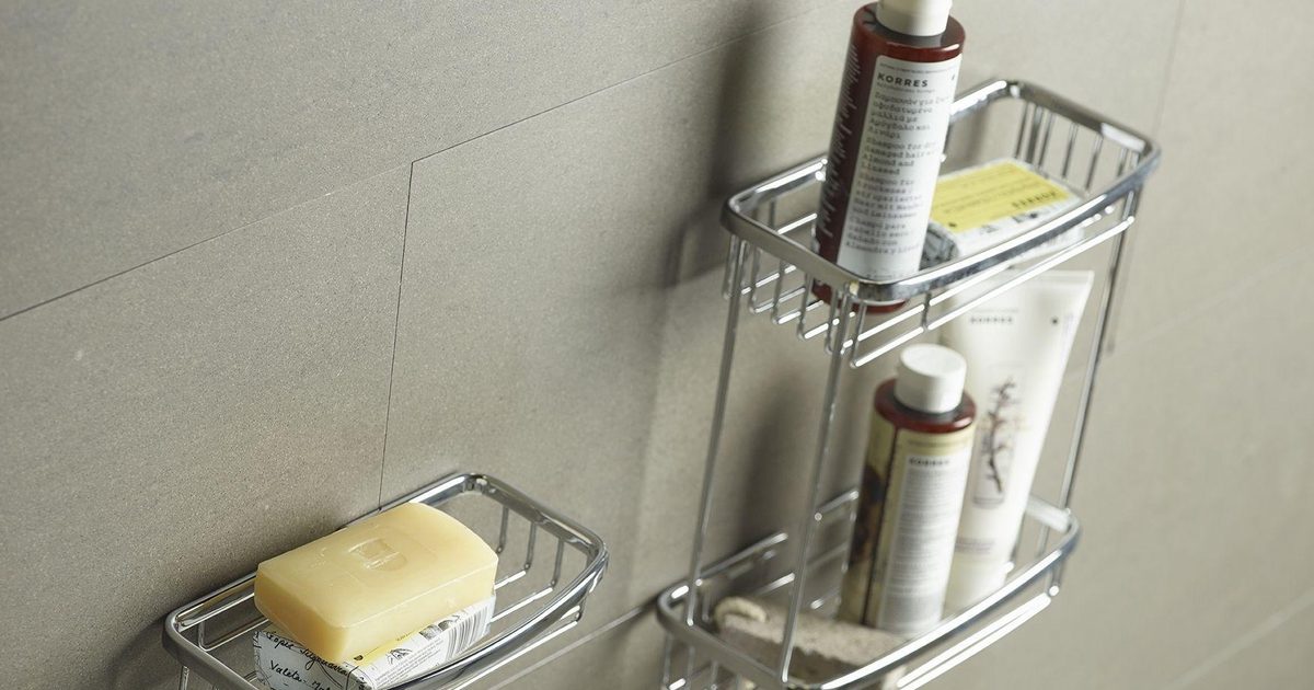 Madison Roper Madison Double Corner Basket | Bathroom Accessories | Roper Rhodes