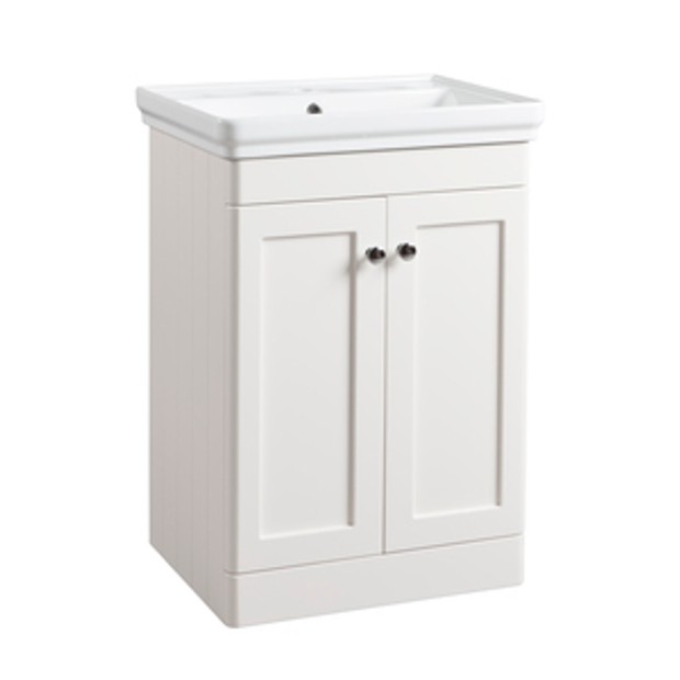 Marston 600 Floor Mounted Vanity Unit Matt Paper White 1065170 Marston 600 Floor Mounted Vanity Unit Matt Paper White 1065170