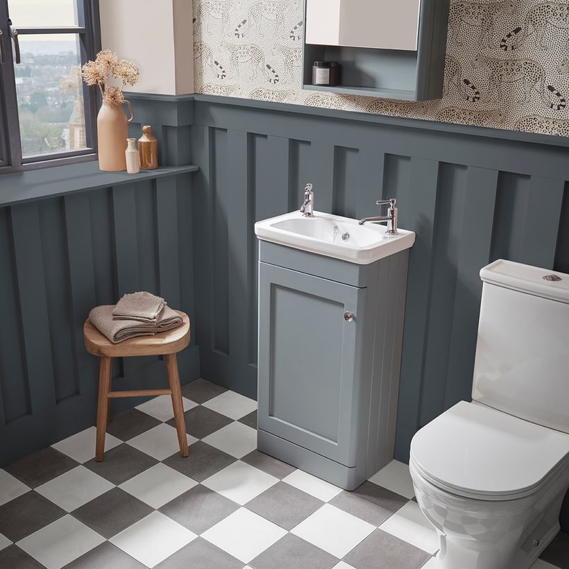 Marston cloakroom Spruce lifestyle Marston cloakroom Spruce lifestyle