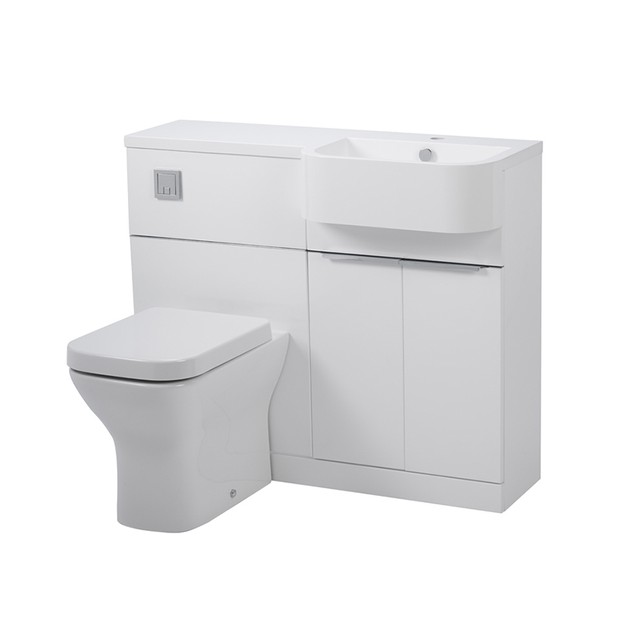 Match 1000mm run furniture right - Gloss white - MATRW Match 1000mm run furniture right - Gloss white - MATRW