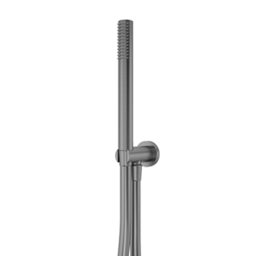 Microphone Handset With Wall Outlet And Hose Gunmetal 1068310 slide image Microphone Handset With Wall Outlet And Hose Gunmetal 1068310 slide image