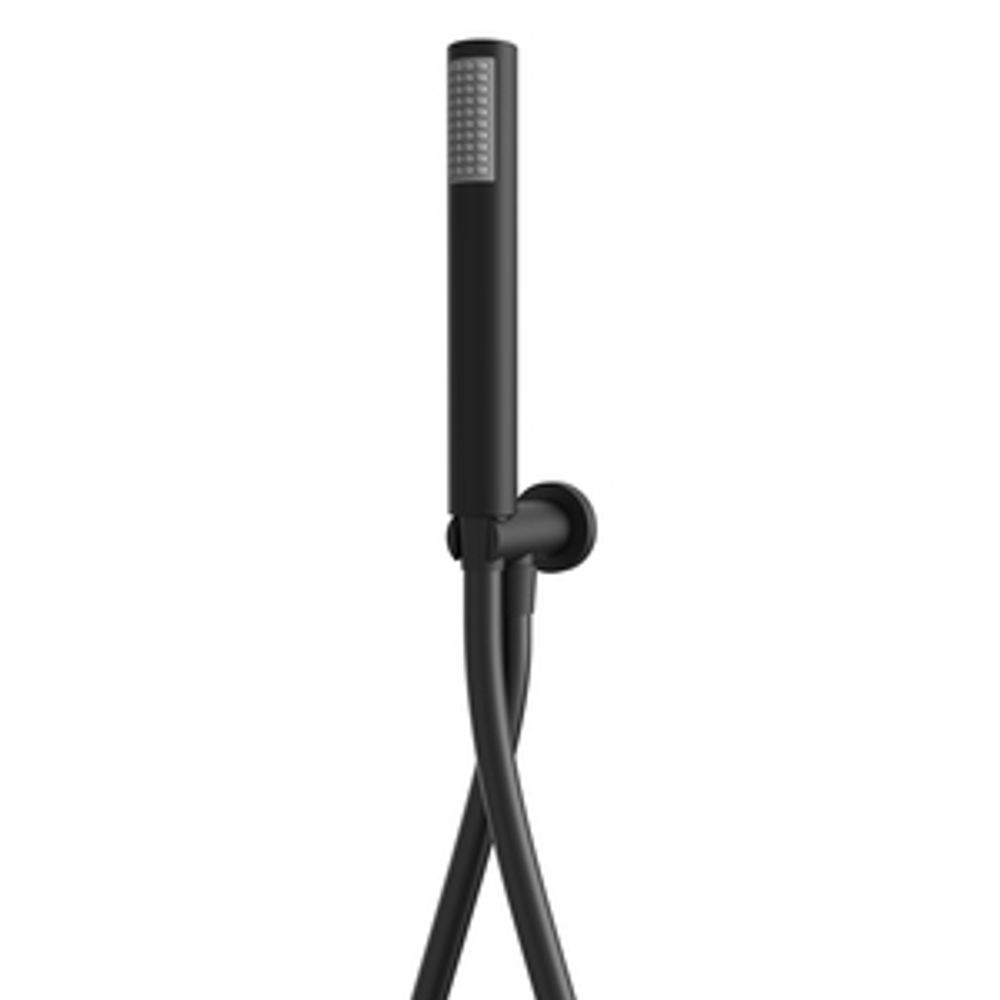 Microphone Handset With Wall Outlet And Hose Matt Black 1034795 slide image Microphone Handset With Wall Outlet And Hose Matt Black 1034795 slide image